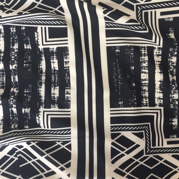 Jealous Tomato // Geometric Print Black Dress - Picture 3 of 8